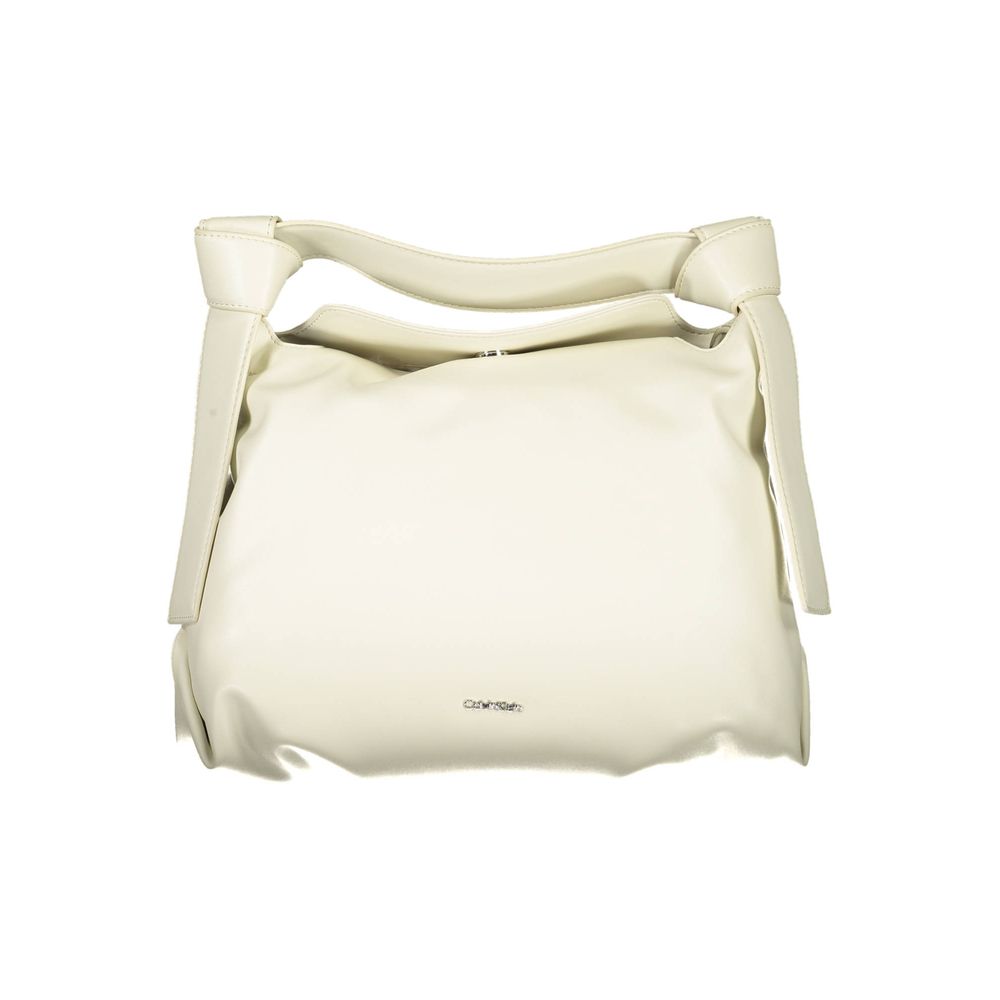Calvin Klein Bej Polyester El Çantası